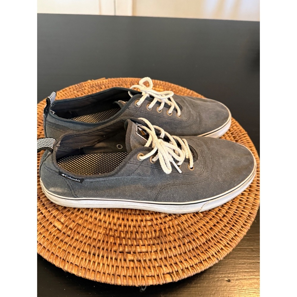Columbia PFG Vulc N Vent Shore Mens Boat Shoes Carbon Gray YM5254-010 Size 11